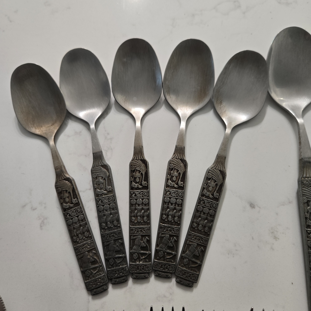 Vintage Norwegian Cutlery Set - Picture 8 of 9